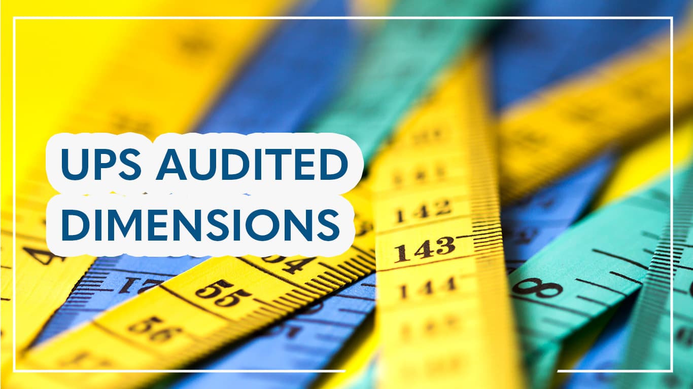 ups audited dimensions 1