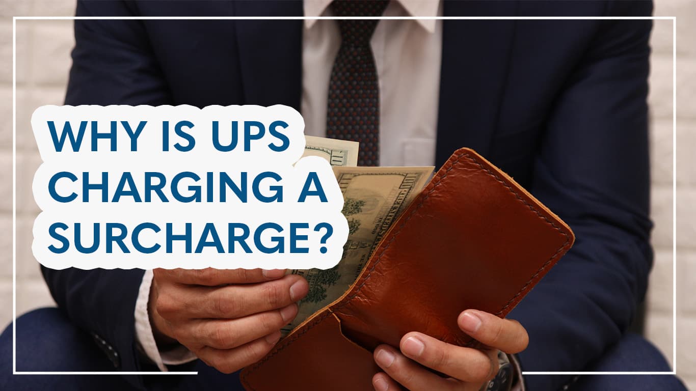 what is ups charging a surcharge 2