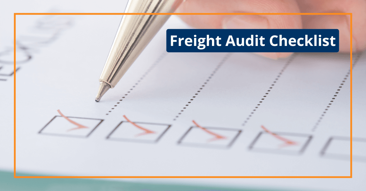 Freight Audit Checklist