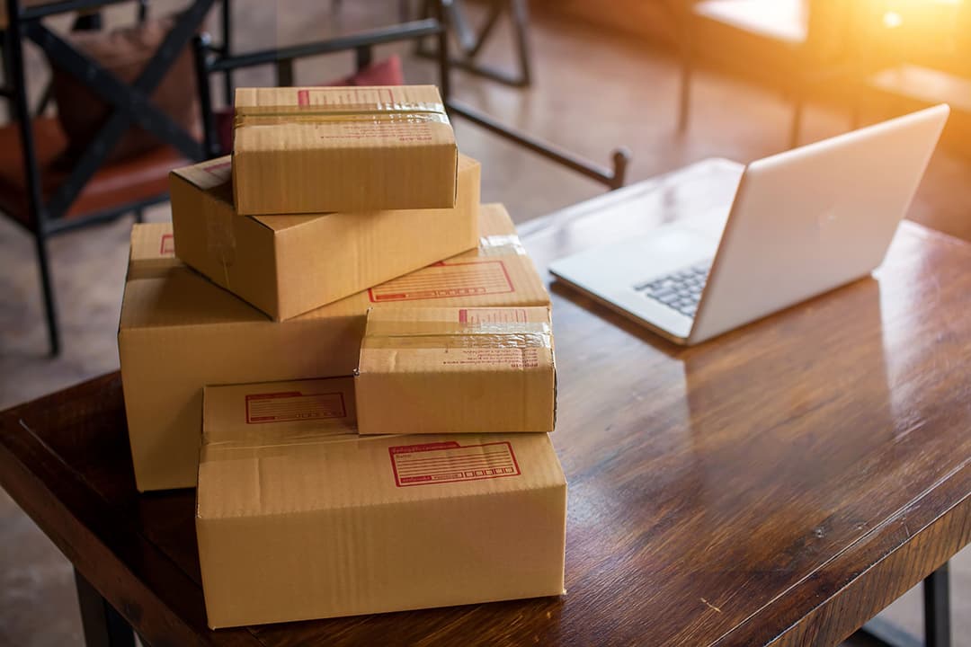 What is considered small parcel delivery