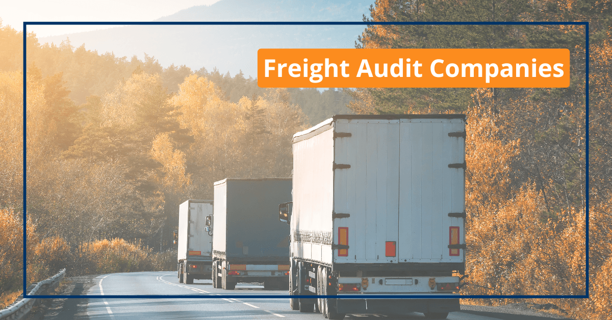Freight Audit Companies
