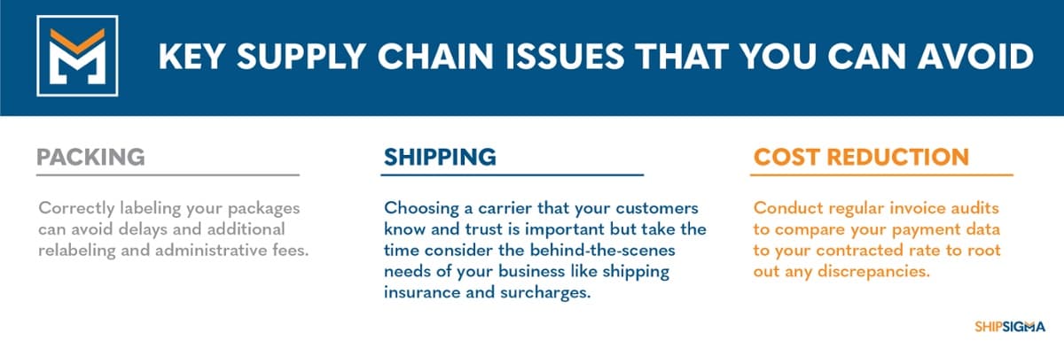 key issues supply chain
