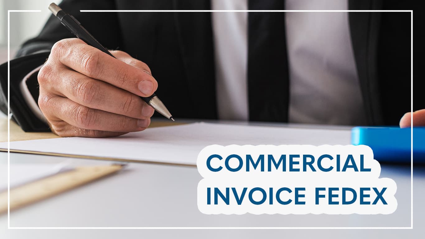 commercial invoice fedex 2