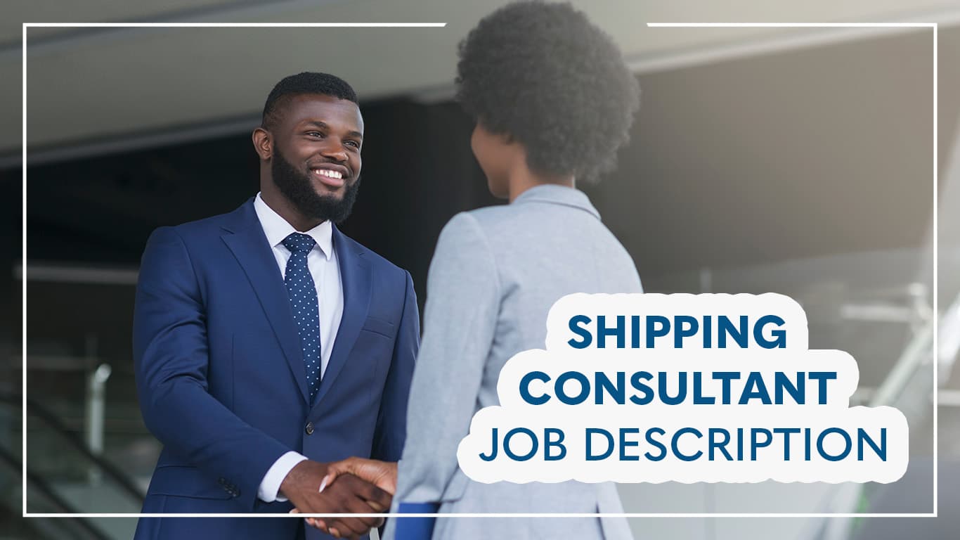 shipping consultant job description 3