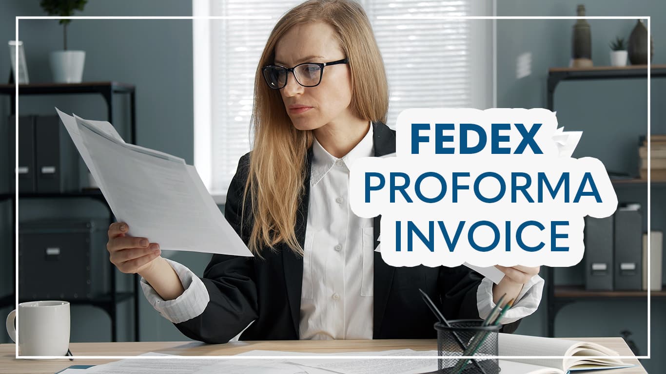 fedex proforma invoice 1