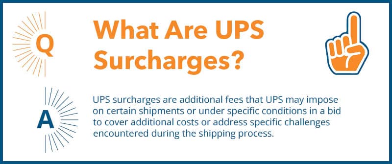 What Are UPS Surcharges