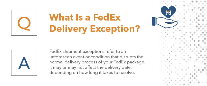 What Is a FedEx Delivery Exception