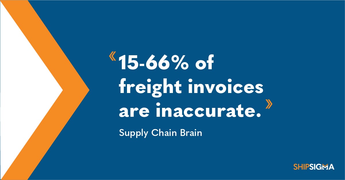 what is a freight invoice audit