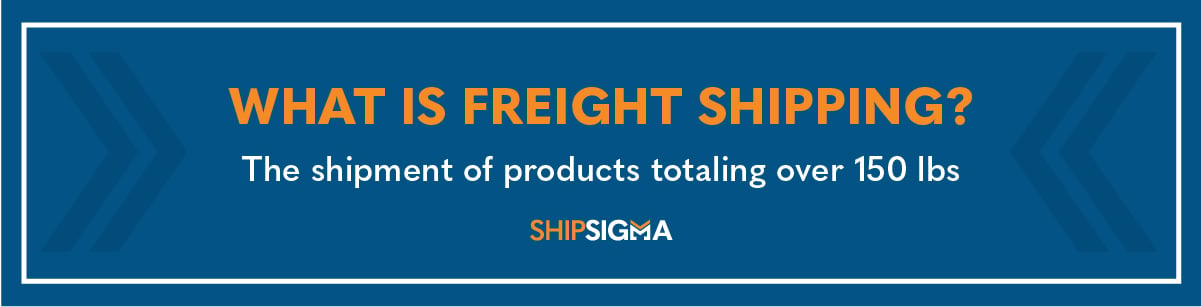 what is freight shipping